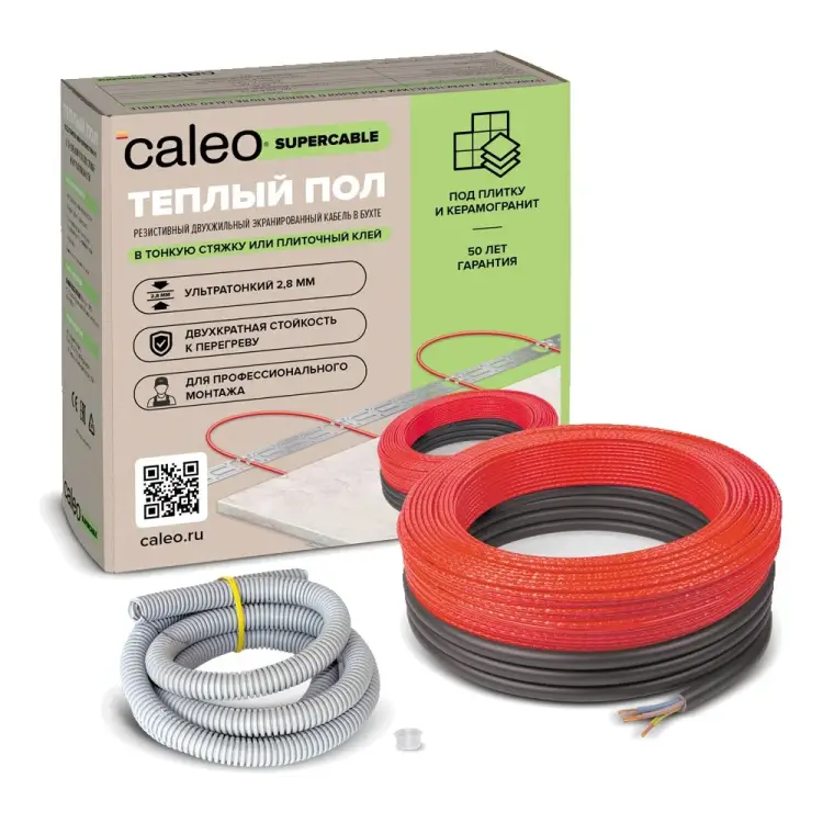 Комплект теплого пола Caleo Supercable 18W-120 УП-00000292 Комплект теплого пола Caleo Supercable 18W-120 УП-00000292