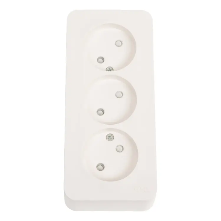 Трехместная розетка Systeme Electric Blanca BLNRA001312