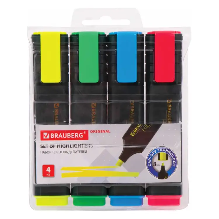 Текстовыделители BRAUBERG ORIGINAL 151689