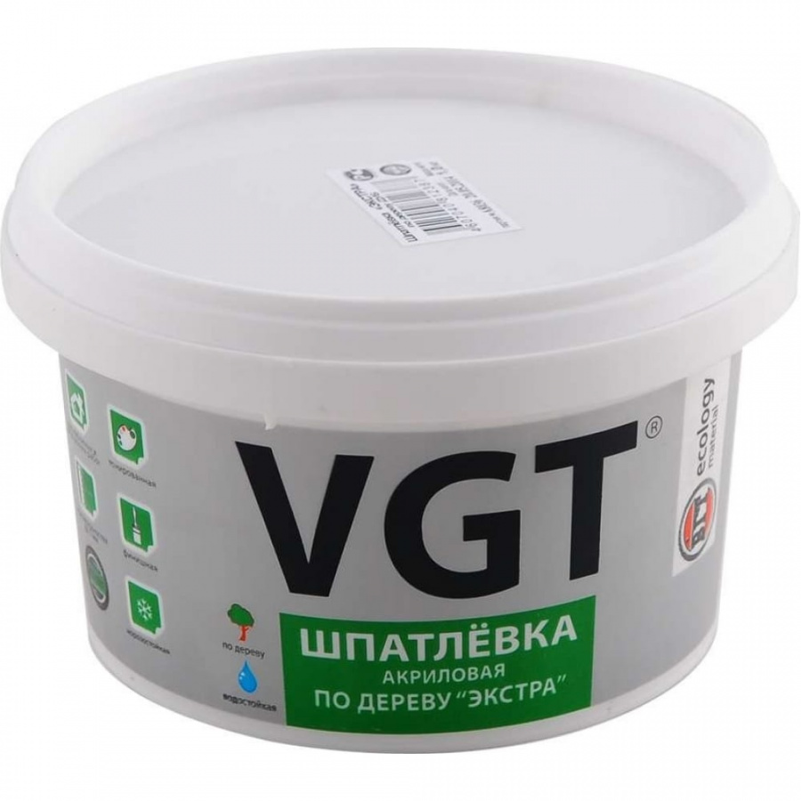 Шпаклевка по дереву VGT Экстра