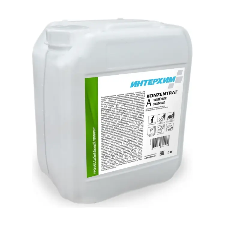 Концентрат универсального низкопенного моющего средства ИНТЕРХИМ 5 л kn01750