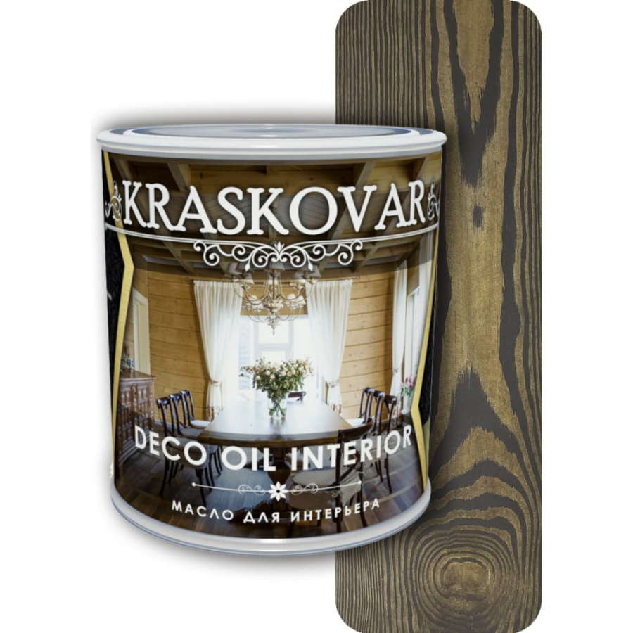 Масло для интерьера Kraskovar Deco Oil Interior