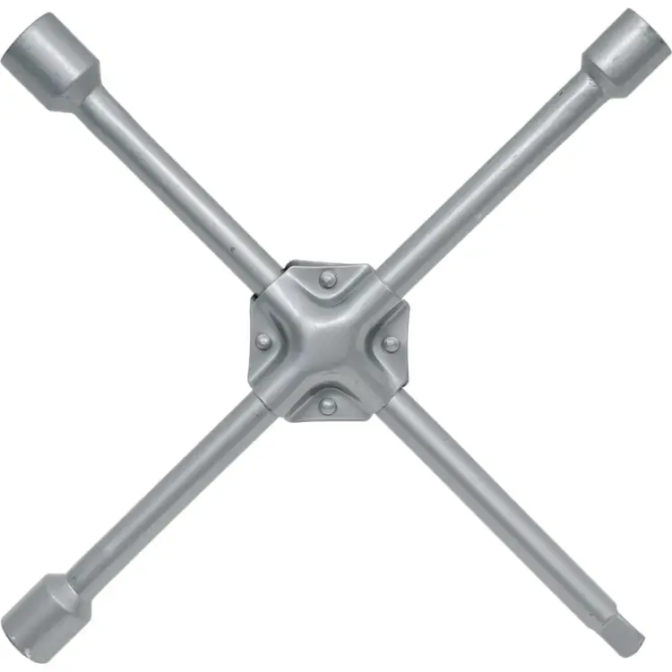 Укрепленный крестовой баллонный ключ INTERTOOL HT-1604