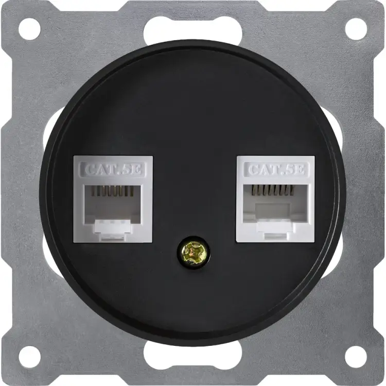 Двойная компьютерная розетка OneKeyElectro 2172818