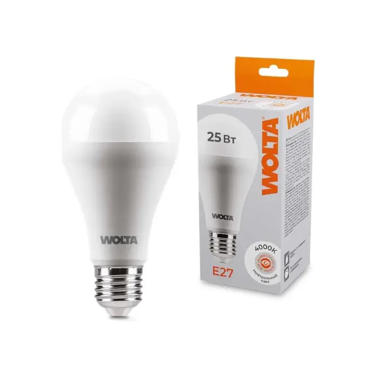 Светодиодная лампа Wolta 25S67BL25E27