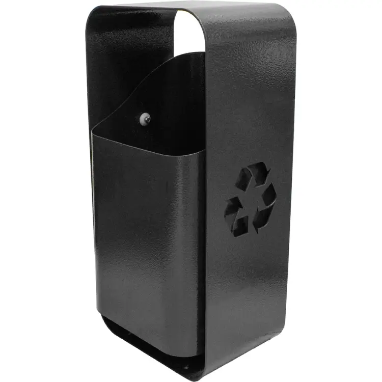 Прямоугольная уличная урна ПРОФМЕТСТИЛЬ МАФ-1 1143