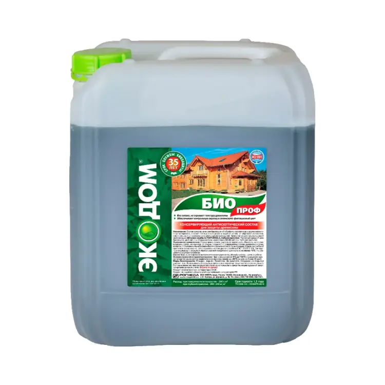 Консервирующий антисептик для защиты древесины Экодом Биопроф 36150