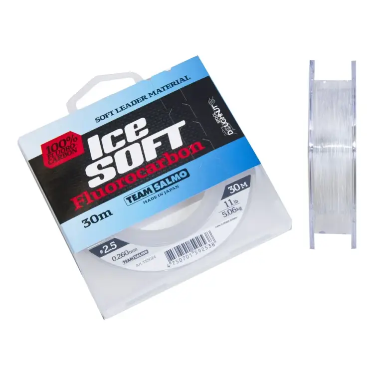 Монофильная леска Salmo Team ICE SOFT FLUOROCARBON 030/026 TS5024-026