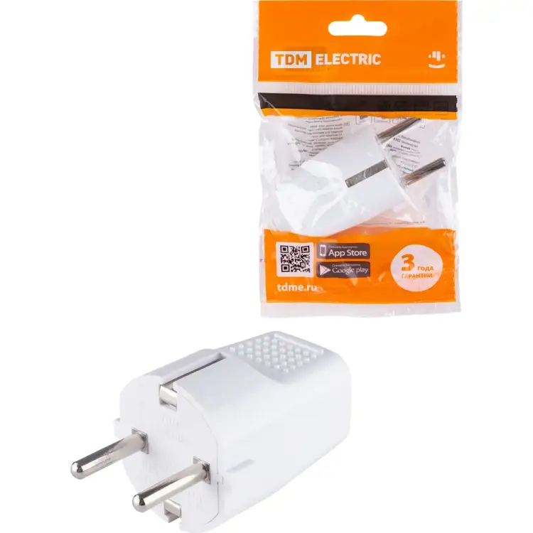 Прямая вилка TDM ELECTRIC SQ1806-0197