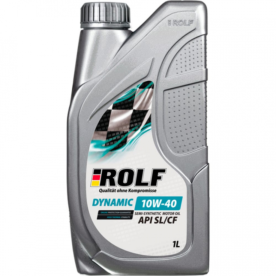 Полусинтетическое моторное масло Rolf Dynamic SAE 10W-40, API SL/CF
