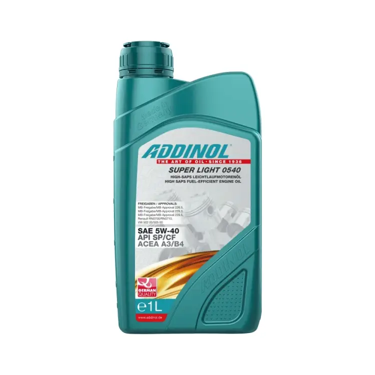 Моторное масло Addinol Super Light 540 5W-40 72097707