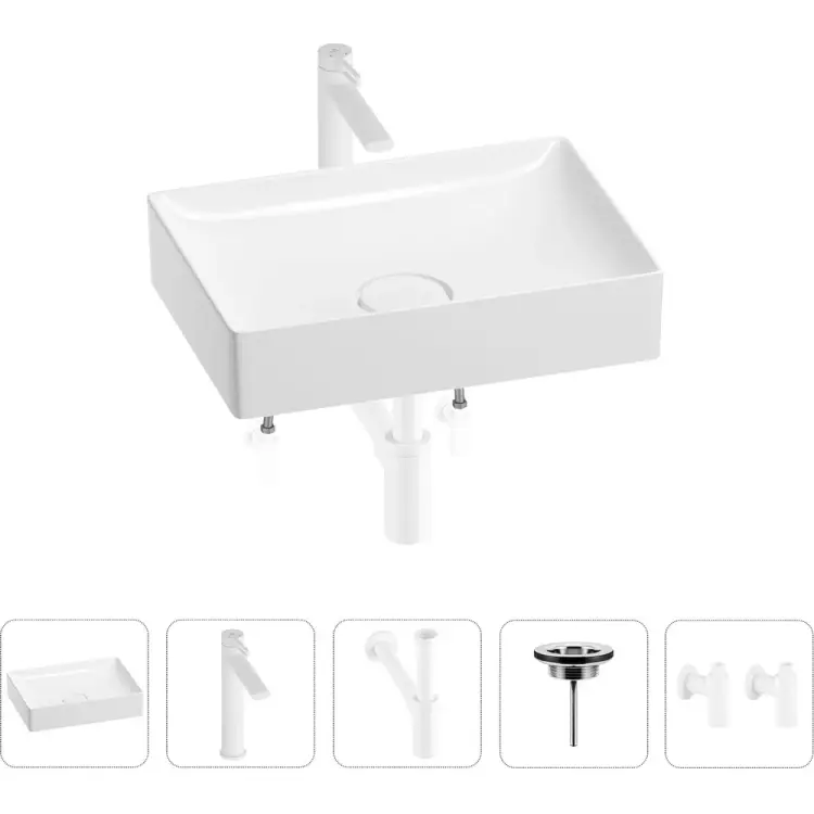 Раковина для ванной Wellsee Pure BY 201004385