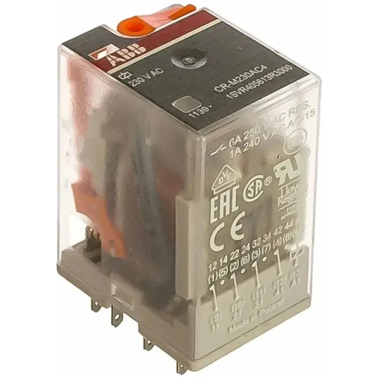 Промежуточное реле ABB 1SVR405613R3000