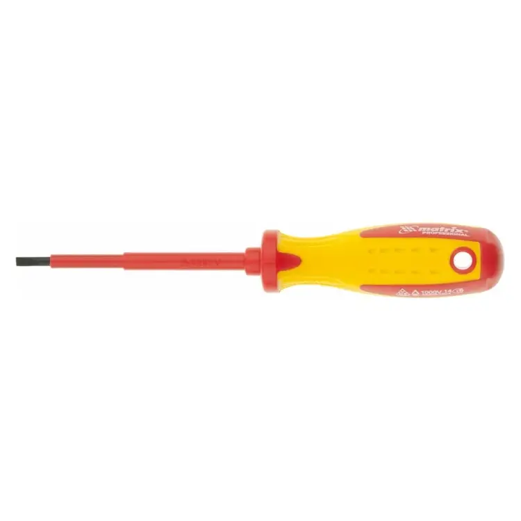 Отвертка MATRIX Insulated PROFESSIONAL 12914 Отвертка MATRIX Insulated PROFESSIONAL 12914