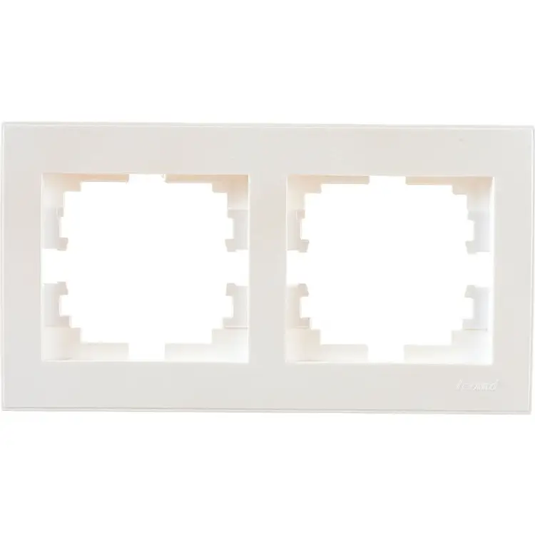 Двухместная горизонтальная рамка Lezard RAIN 703-3030-147