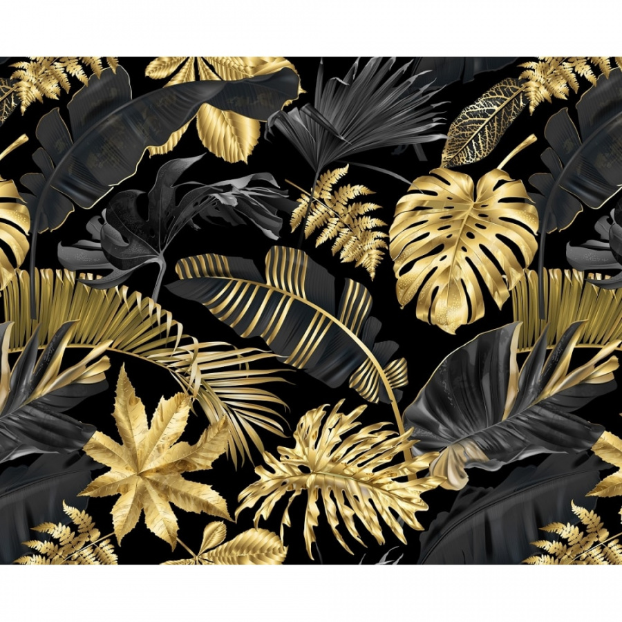 Фотообои PRIMAVERA Золотые Листья 3D
