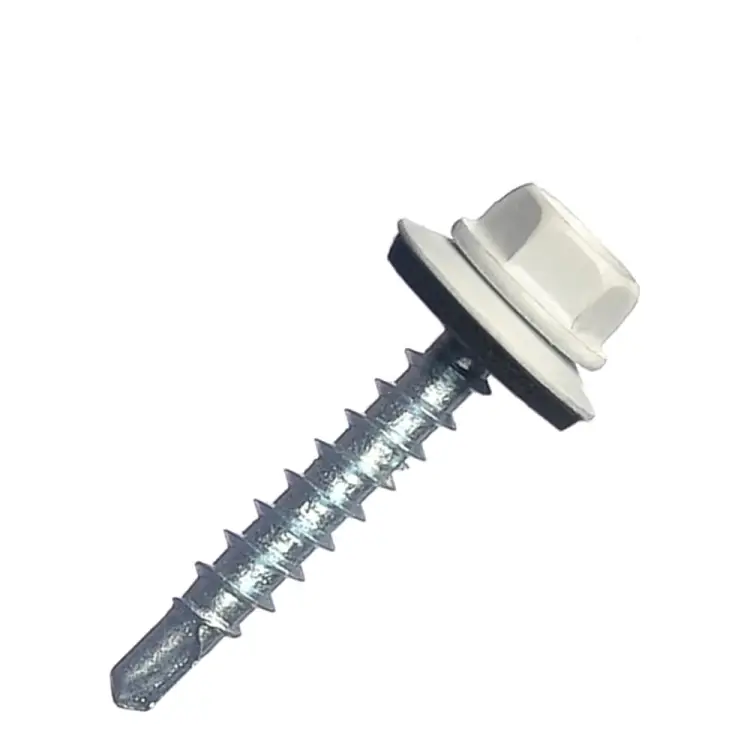 Кровельный саморез МЕТАЛЛСЕРВИС 4.8x29 RAL 9003 200 шт. 1220556