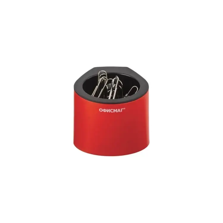 Магнитная скрепочница ОФИСМАГ 225192