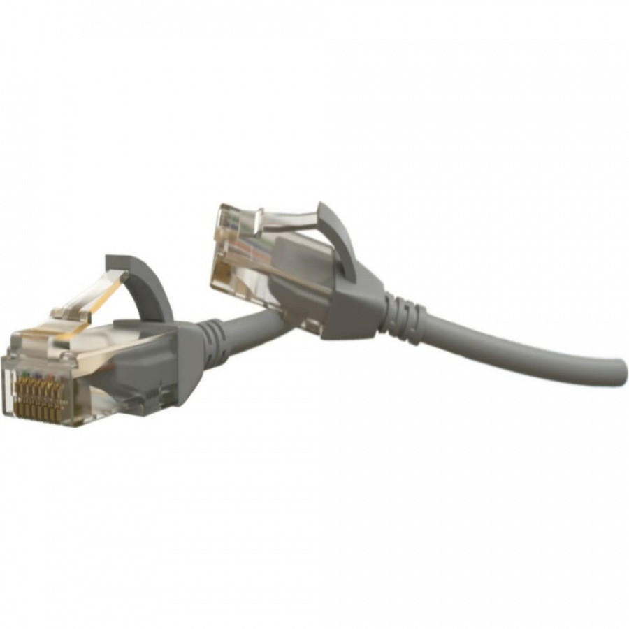 Патч-корд Hyperline PC-LPT-UTP-RJ45-RJ45-C6-5M-LSZH-GY