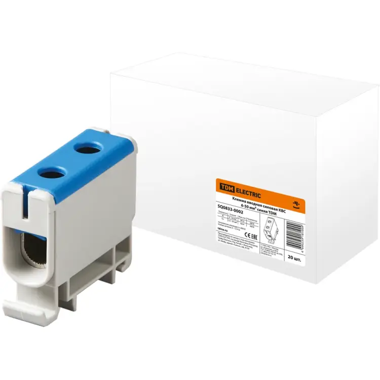 Вводная силовая клемма TDM ELECTRIC КВС SQ0833-0002