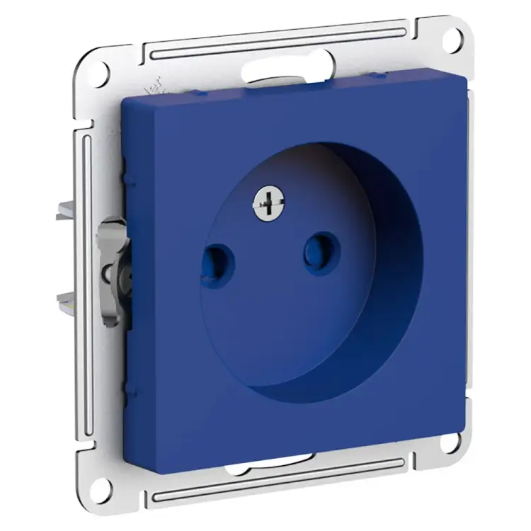 Розетка Systeme Electric Atlasdesign аквамарин ATN001149