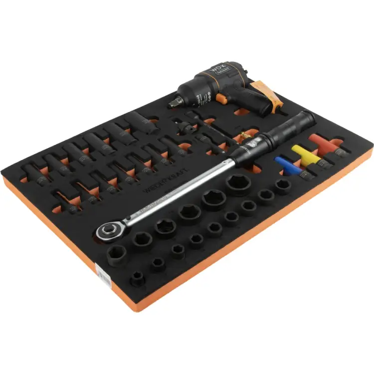 Набор пневматического и динамометрического инструмента WIEDERKRAFT WDK-3740X Набор пневматического и динамометрического инструмента WIEDERKRAFT WDK-3740X