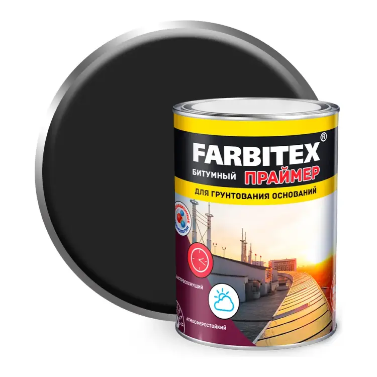Битумный праймер Farbitex 4300003450 Битумный праймер Farbitex 4300003450