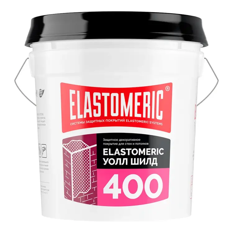 Универсальная эластичная защитная краска Elastomeric Systems 400 WALL SHIELD 400401 Универсальная эластичная защитная краска Elastomeric Systems 400 WALL SHIELD 400401