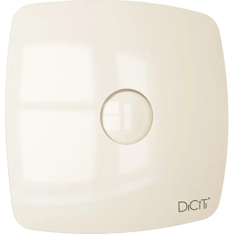 Осевой вытяжной вентилятор DICITI RIO 5C Ivory 90-06396
