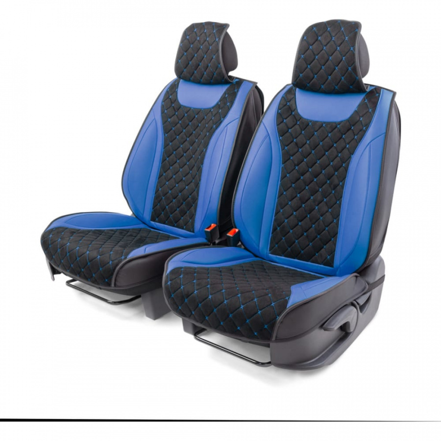 Каркасные накидки на передние сиденья CarPerformance CUS-3044 BK/BL