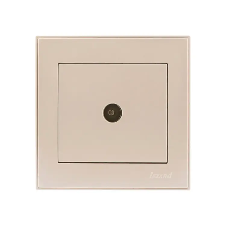 Проходная телевизионная розетка Lezard RAIN 703-0303-129
