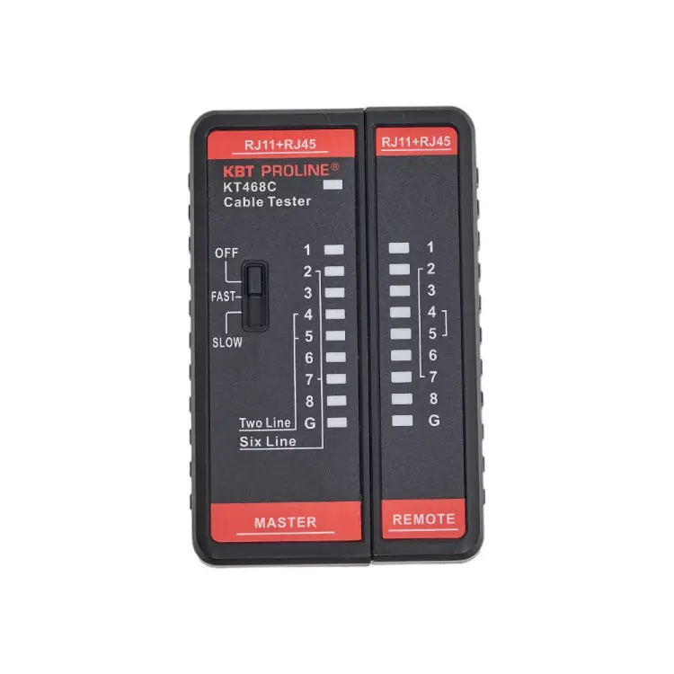 Кабельный lan-тестер КВТ KT 468С PROLINE 88552
