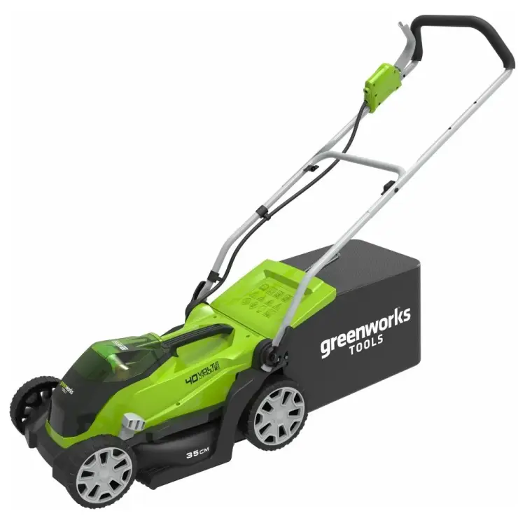 Аккумуляторная газонокосилка GreenWorks G40LM35 Аккумуляторная газонокосилка GreenWorks G40LM35