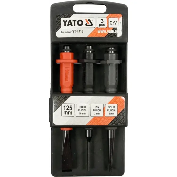 Набор зубил и кернеров YATO YT-4713 Набор зубил и кернеров YATO YT-4713