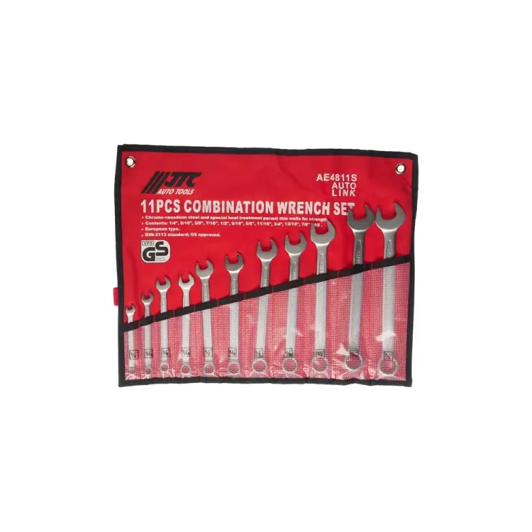 Набор комбинированных ключей JTC AE4811S Набор комбинированных ключей JTC AE4811S