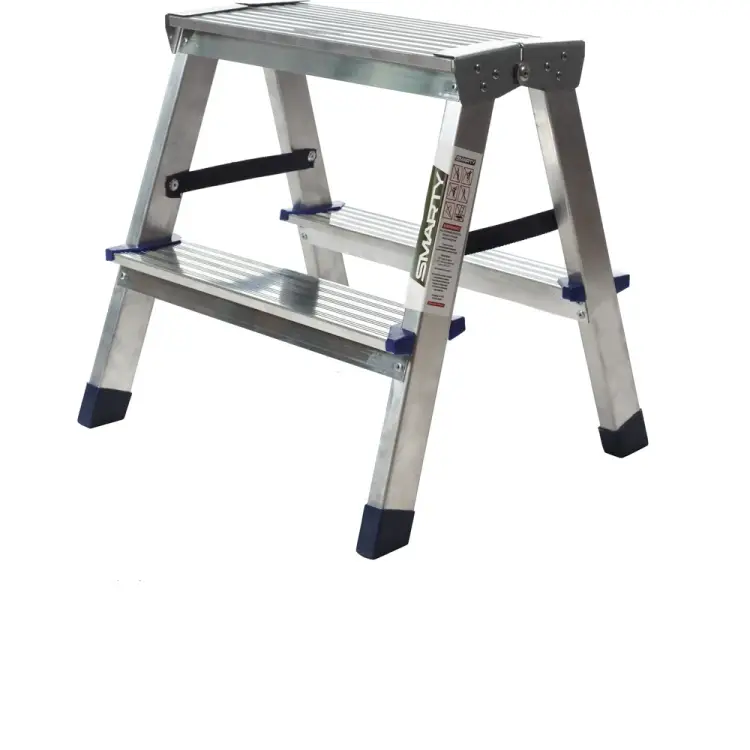 Алюминиевая двухсторонняя стремянка SMARTY Alpha Duo SN026-02 Алюминиевая двухсторонняя стремянка SMARTY Alpha Duo SN026-02