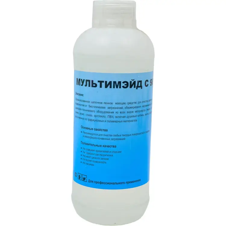 Концентрированное щелочное комплексное средство Мультимэйд 1 л 4607002302840