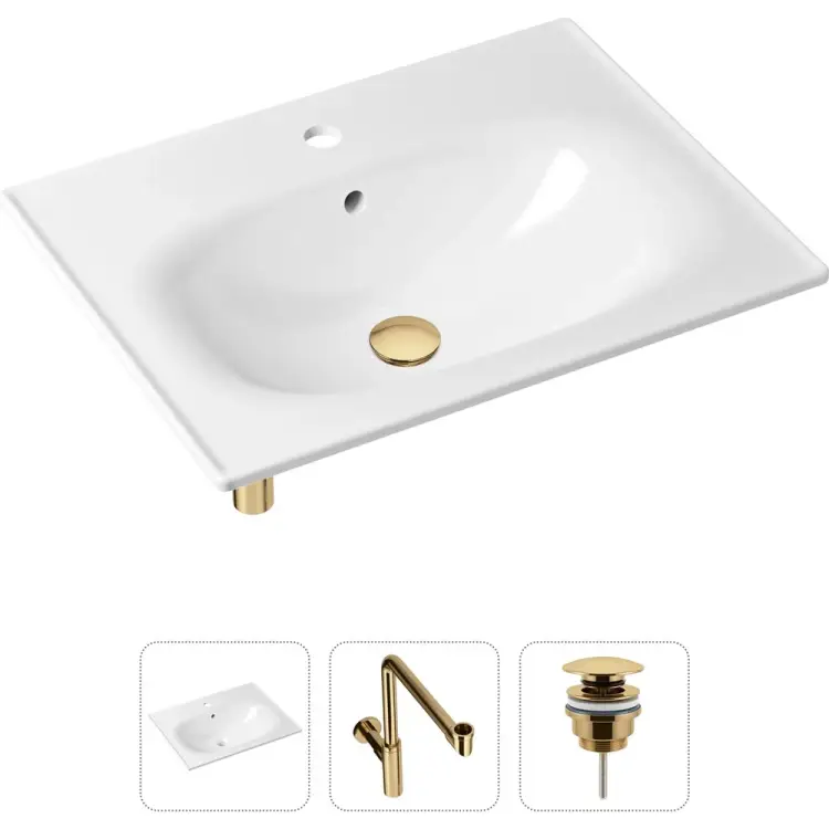 Врезная раковина врезная для ванной Lavinia Boho Bathroom Sink 21520482