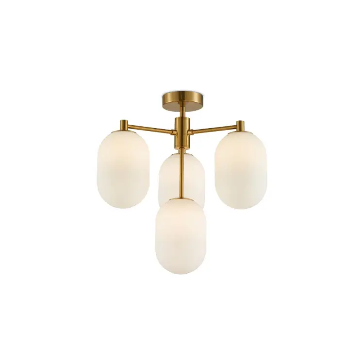 Подвесной светильник Freya Sharlot Латунь Металл FR1012PL-04BS