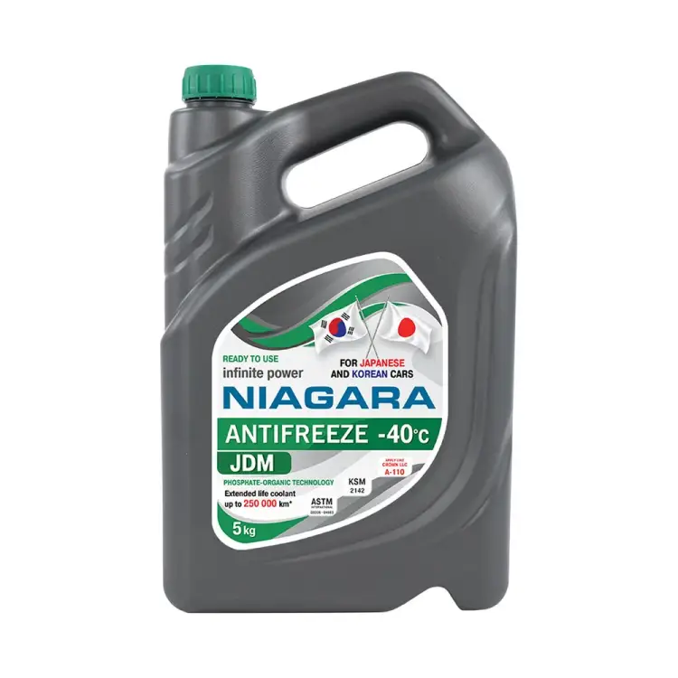 Охлаждающая жидкость антифриз NIAGARA Ниагара JDM-40 Green 15001002059
