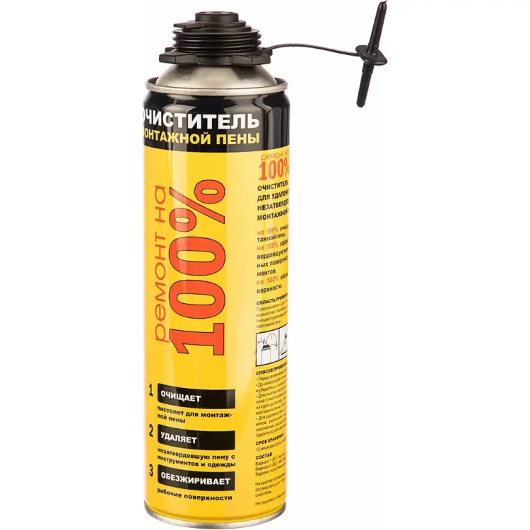 Очиститель монтажной пены Ремонт на 100% CLEANER REMTCL3700