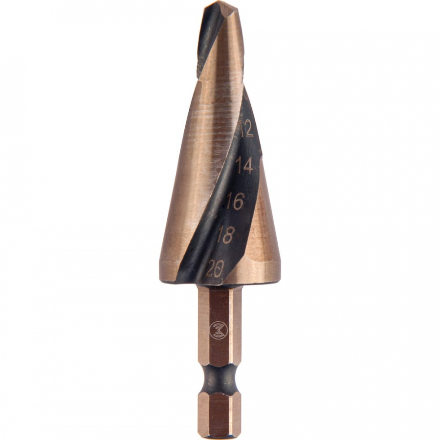 Конусное спиральное сверло по металлу MONOGRAM 101-125