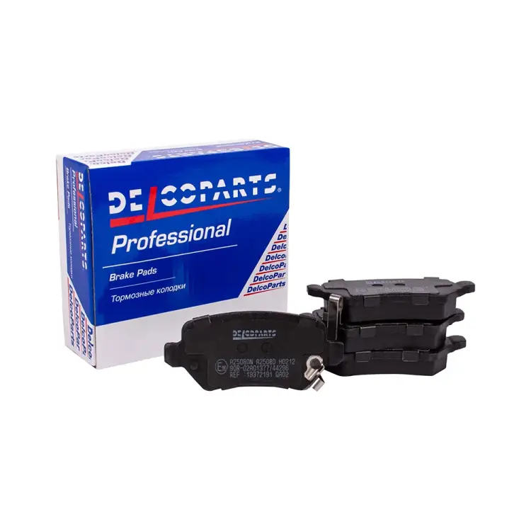 Задние дисковые колодки тормозные Delcoparts 19372191 Задние дисковые колодки тормозные Delcoparts 19372191
