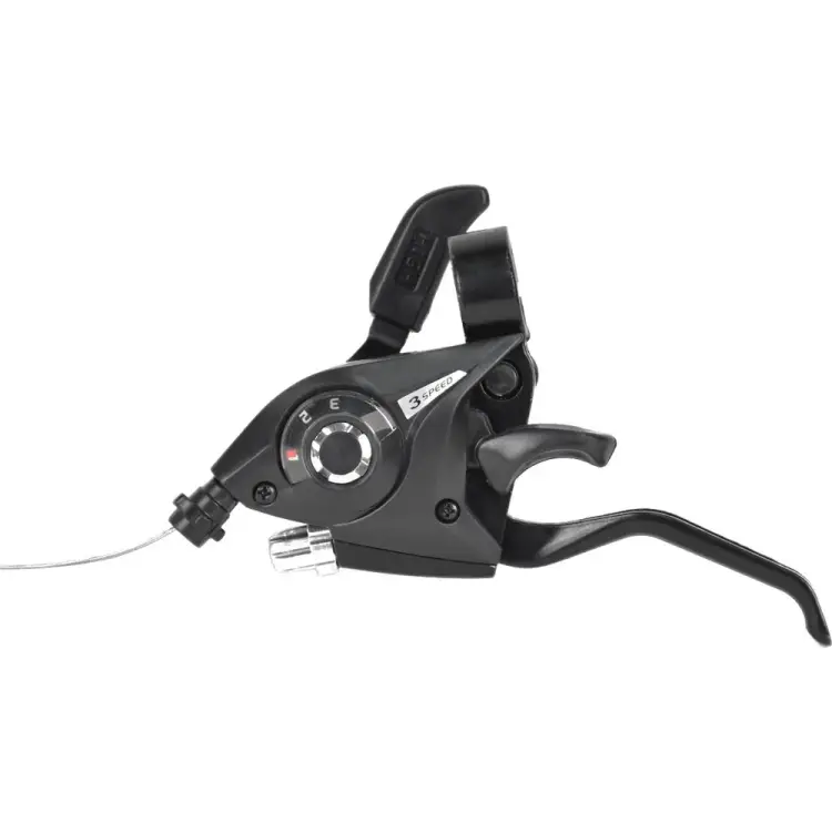 Шифтер/ручка тормоза Juchuang F- 51 3 speed, трос 1650мм, черный HQ-0013968