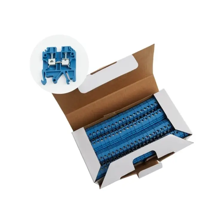 Изолированный винтовой наборный зажим STEKKER ЗНИ - 2,5 39358