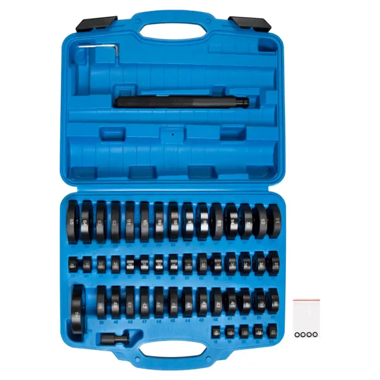 Набор оправок для запрессовки подшипников, сальников и втулок KRAFT KT 701064 Набор оправок для запрессовки подшипников, сальников и втулок KRAFT KT 701064