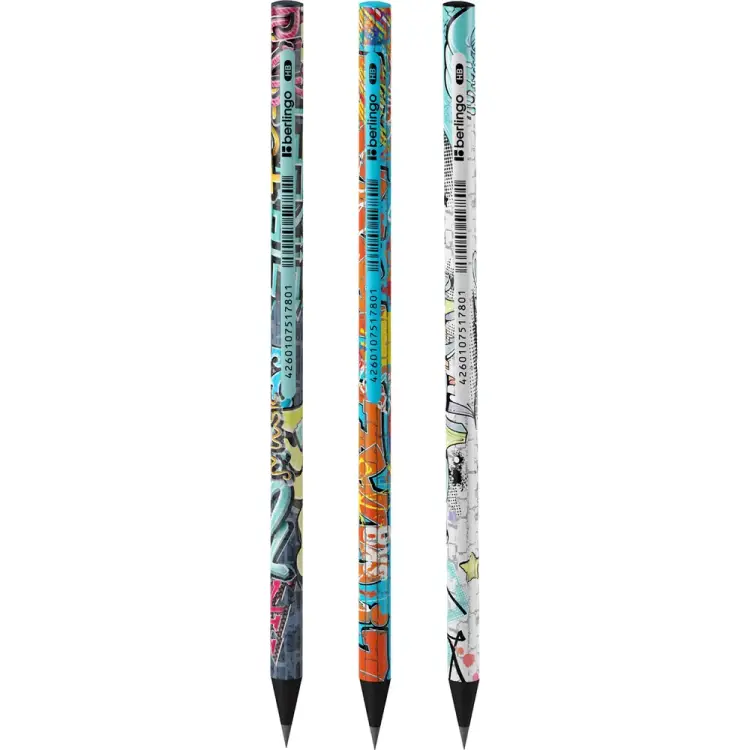 Чернографитный карандаш Berlingo Street Art BP01302
