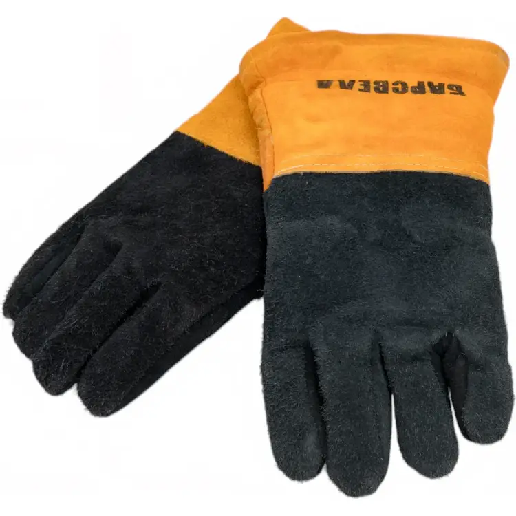 Утепленные спилковые пятипалые краги БАРСВЕЛД СВ000012786