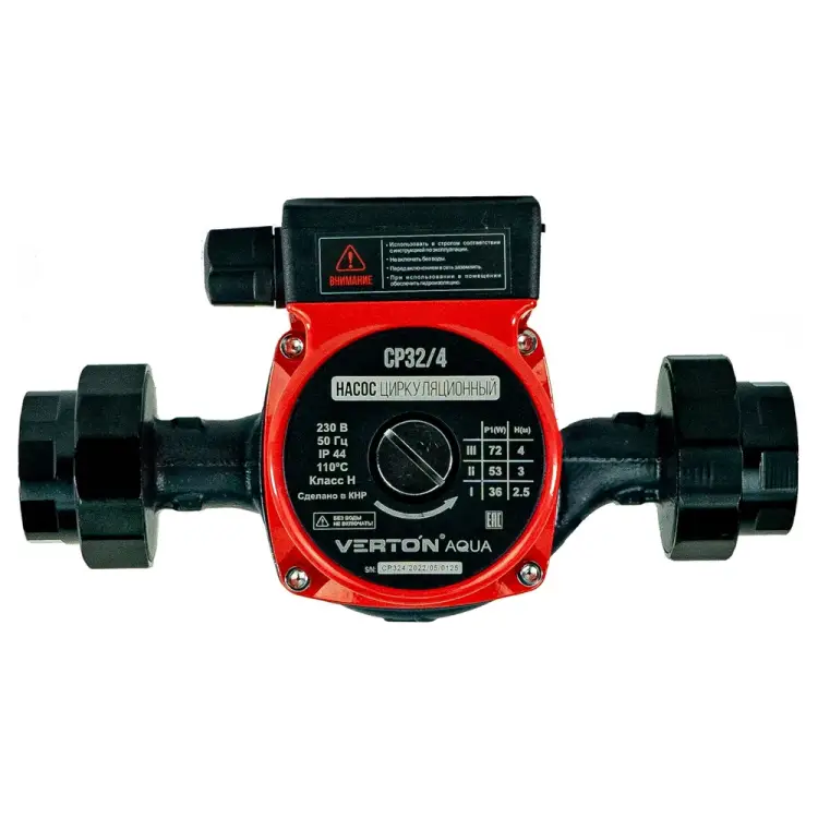 Циркуляционный насос VERTON AQUA CP32/4 01.13296.13316 Циркуляционный насос VERTON AQUA CP32/4 01.13296.13316