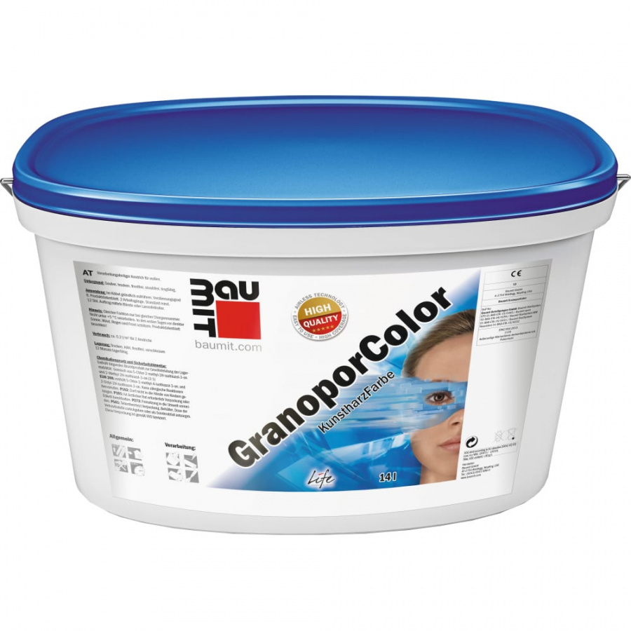 Фасадная краска Baumit GranoporColor GMWF